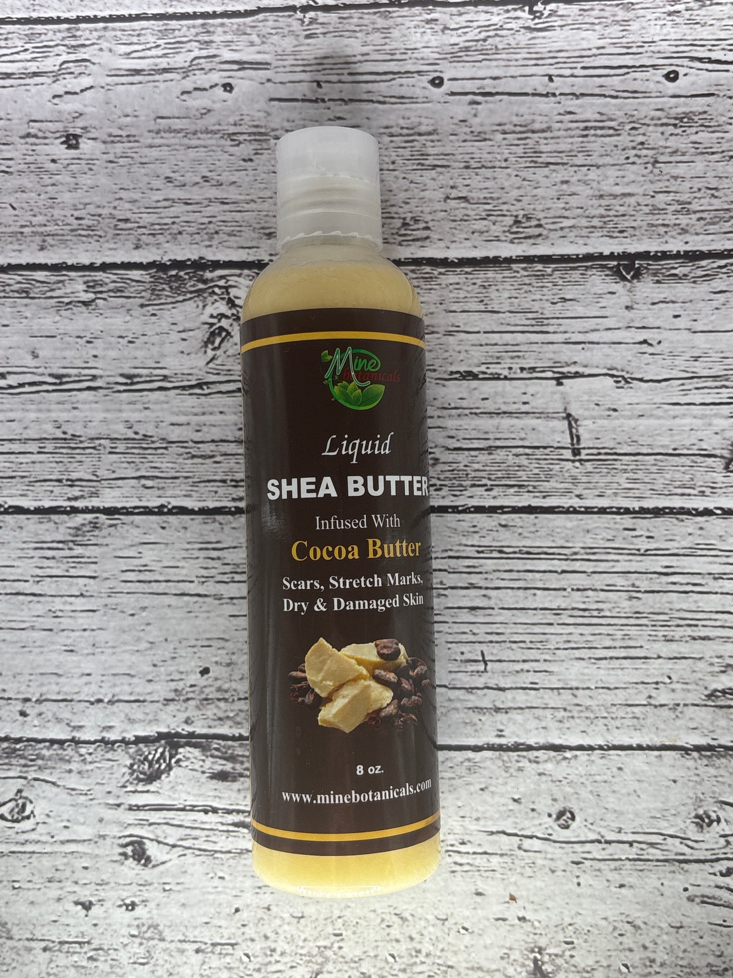 Mine Botanicals Liquid Shea Butter - Cocoa Butter