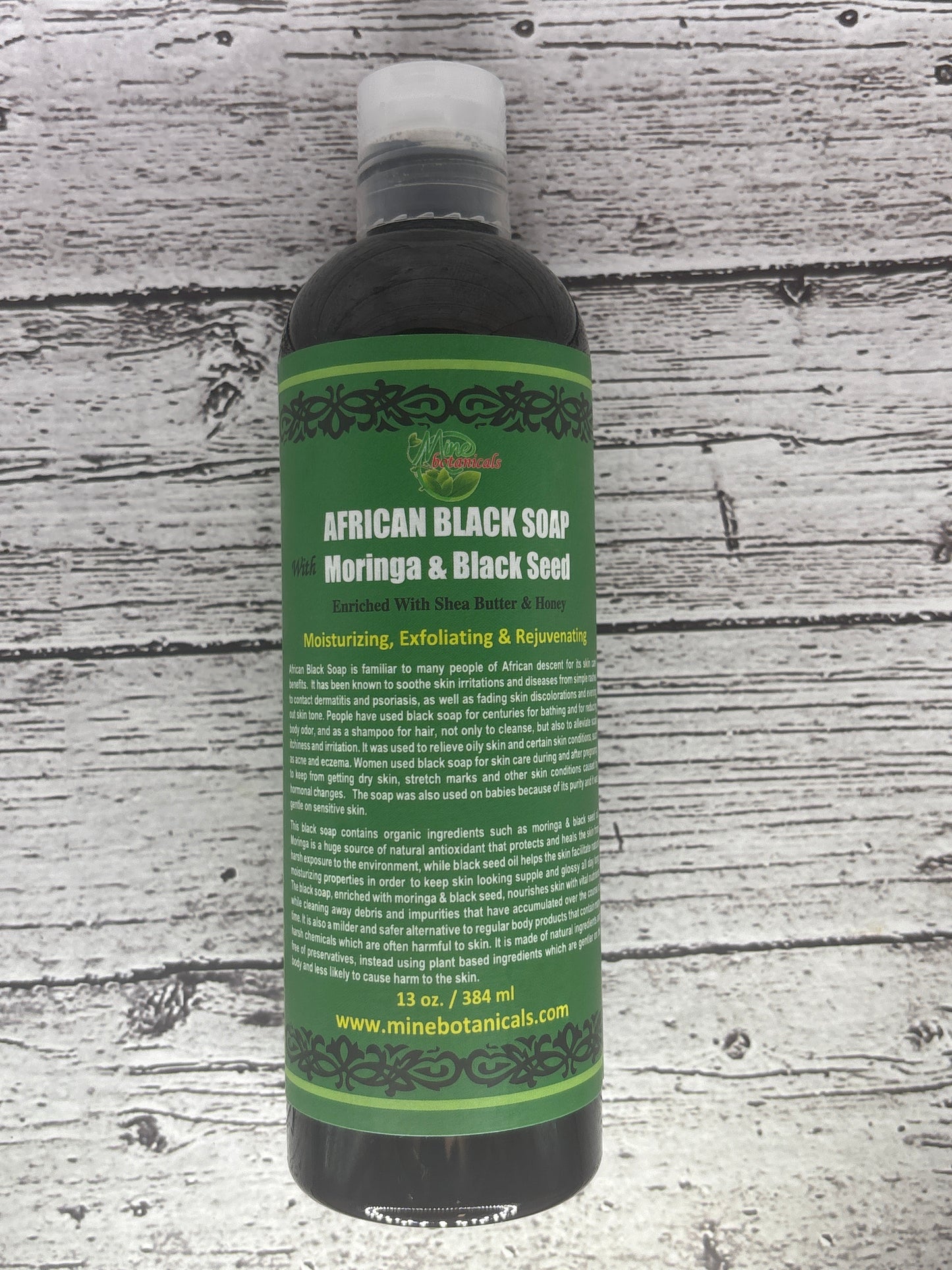 Mine Botanicals African Black Soap - Moringa & Black Seed