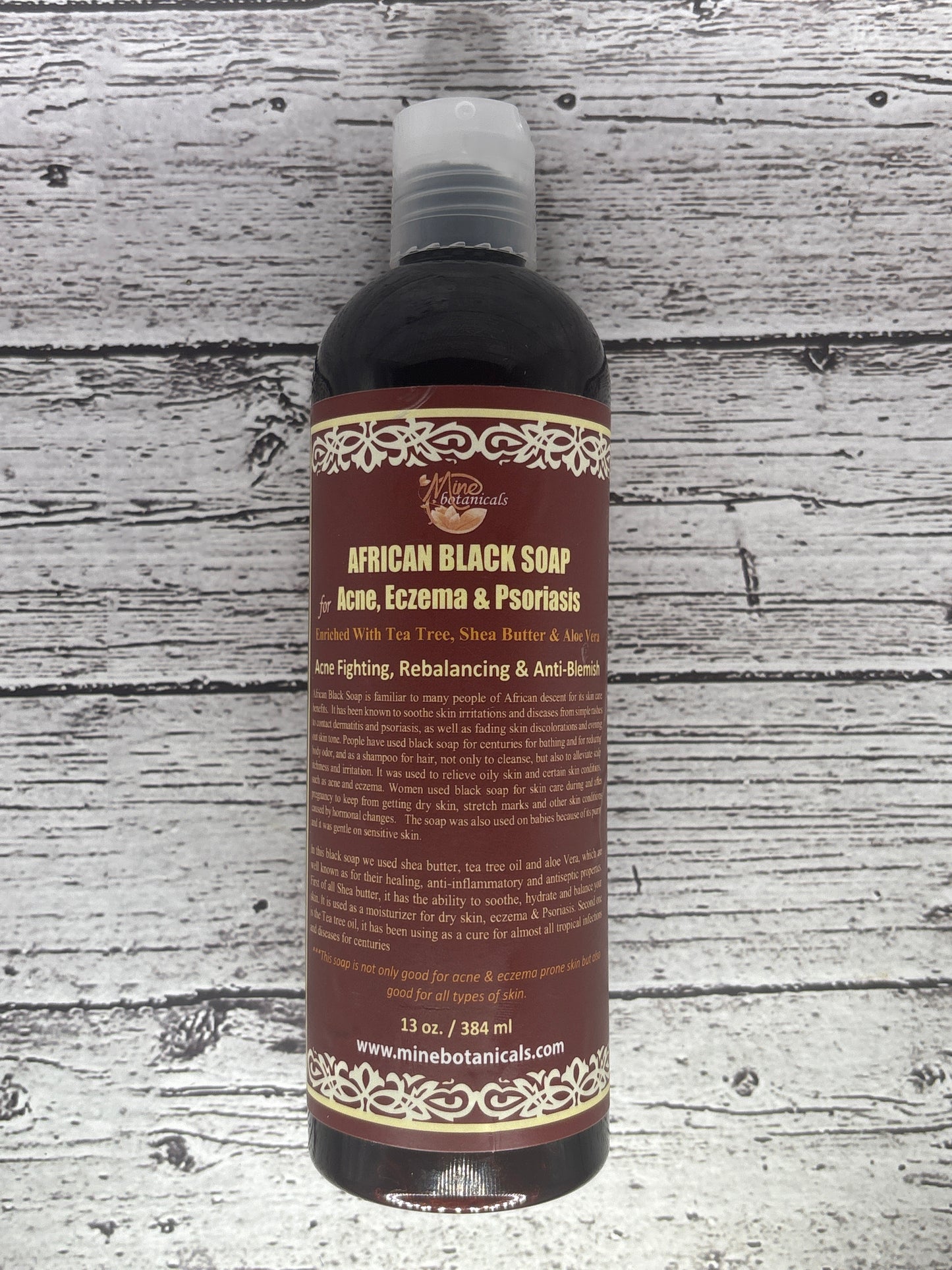 Mine Botanicals African Black Soap - Acne, Eczema & Psoriasis