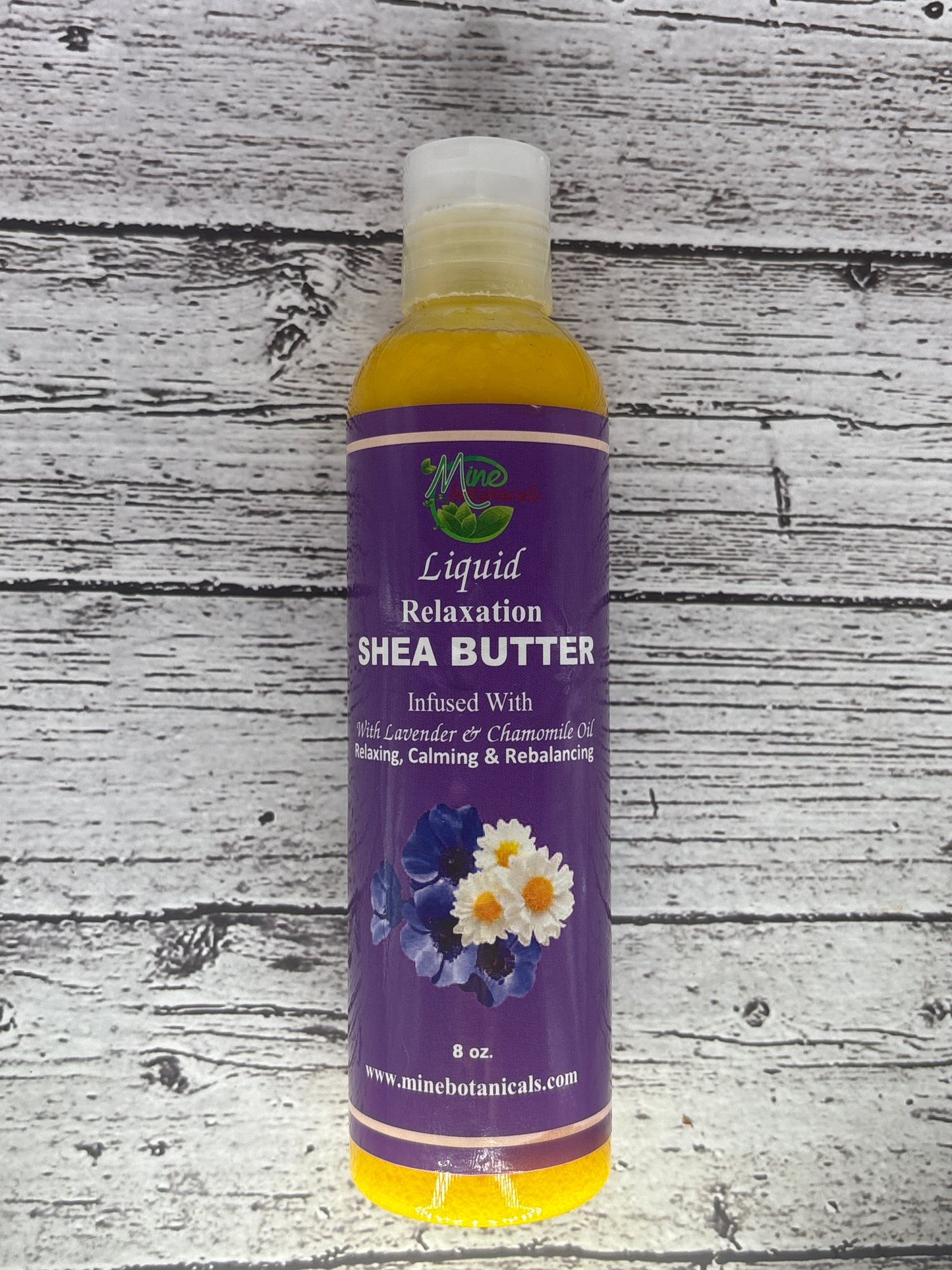Mine Botanicals Liquid Shea Butter - Lavender & Chamomile