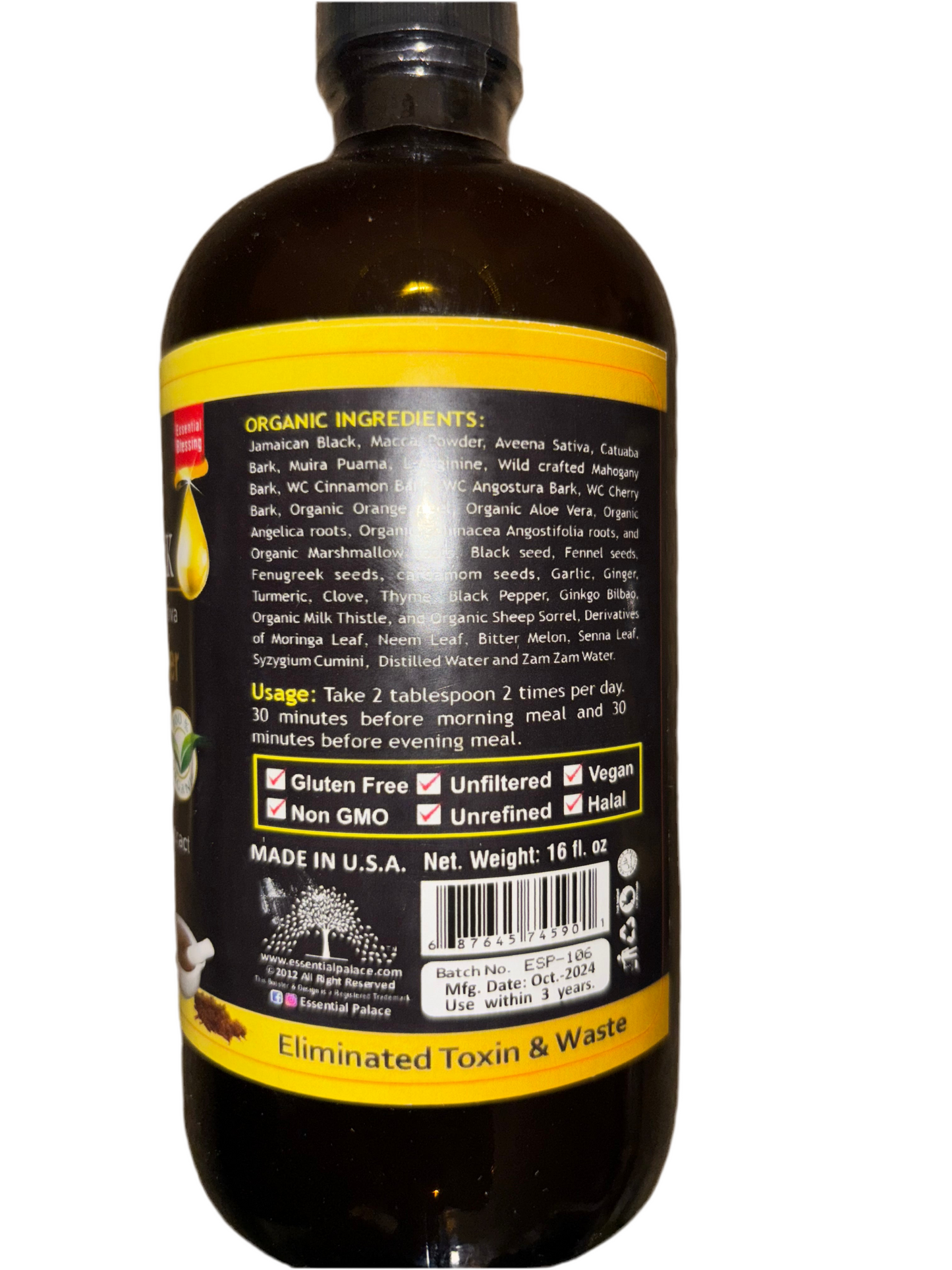 Jamaican Black - Max Vitality Booster