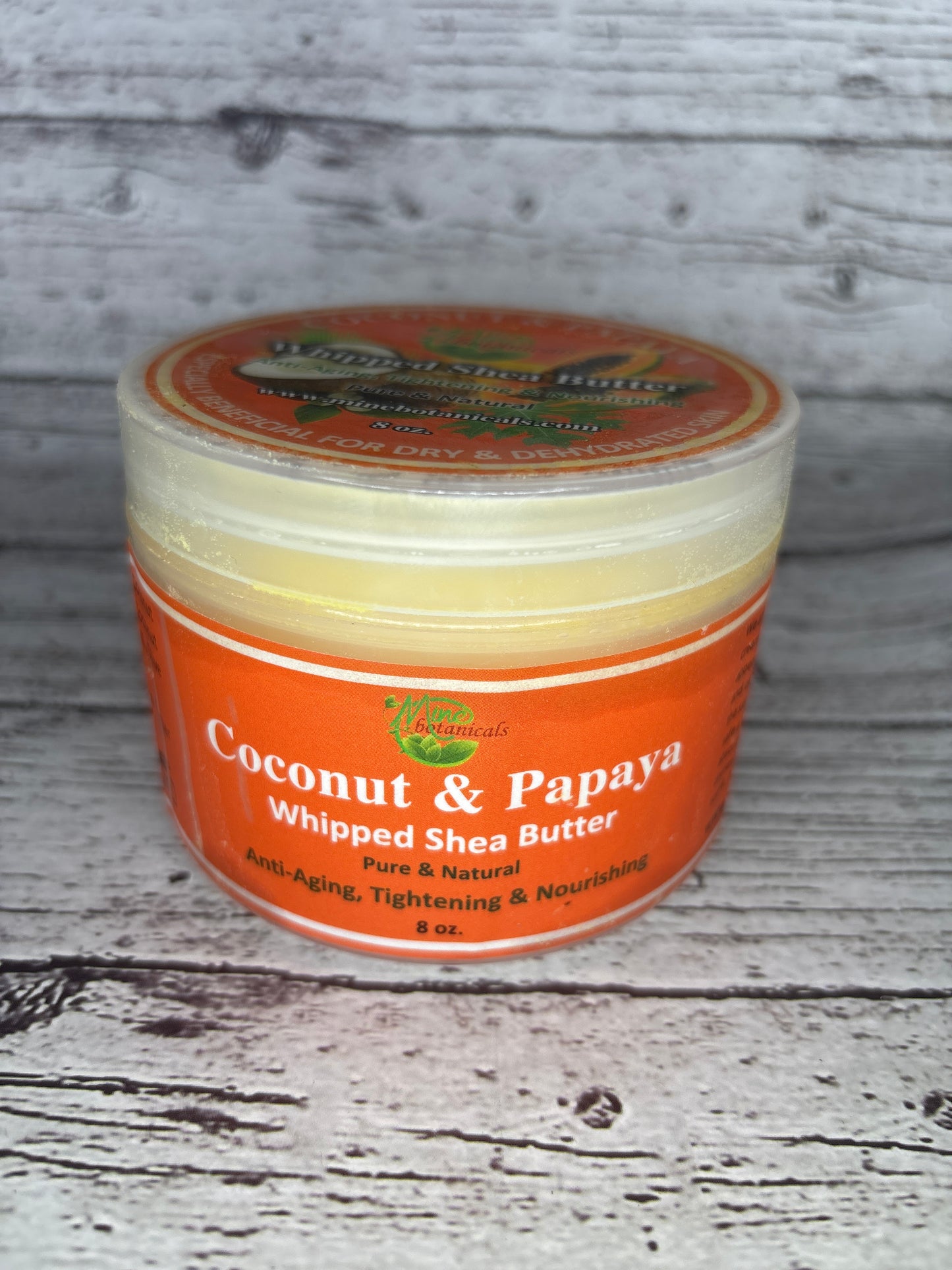 Mine Botanicals Whipped Shea Butter - Coconut & Papaya