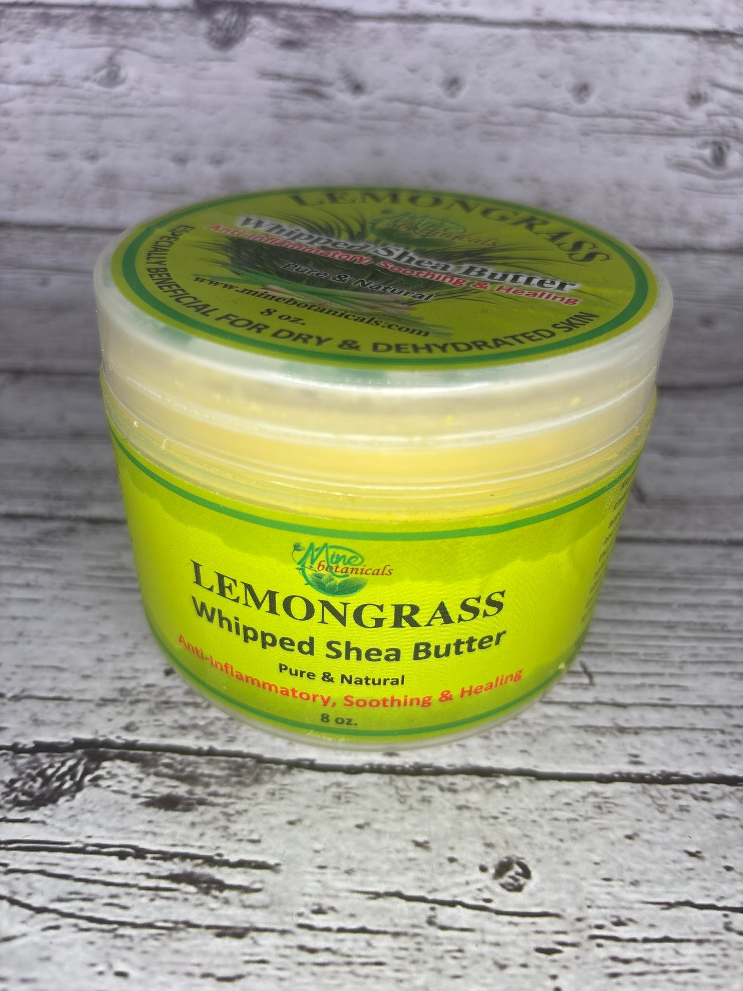 Mine Botanicals Whipped Shea Butter - Lemon Grass