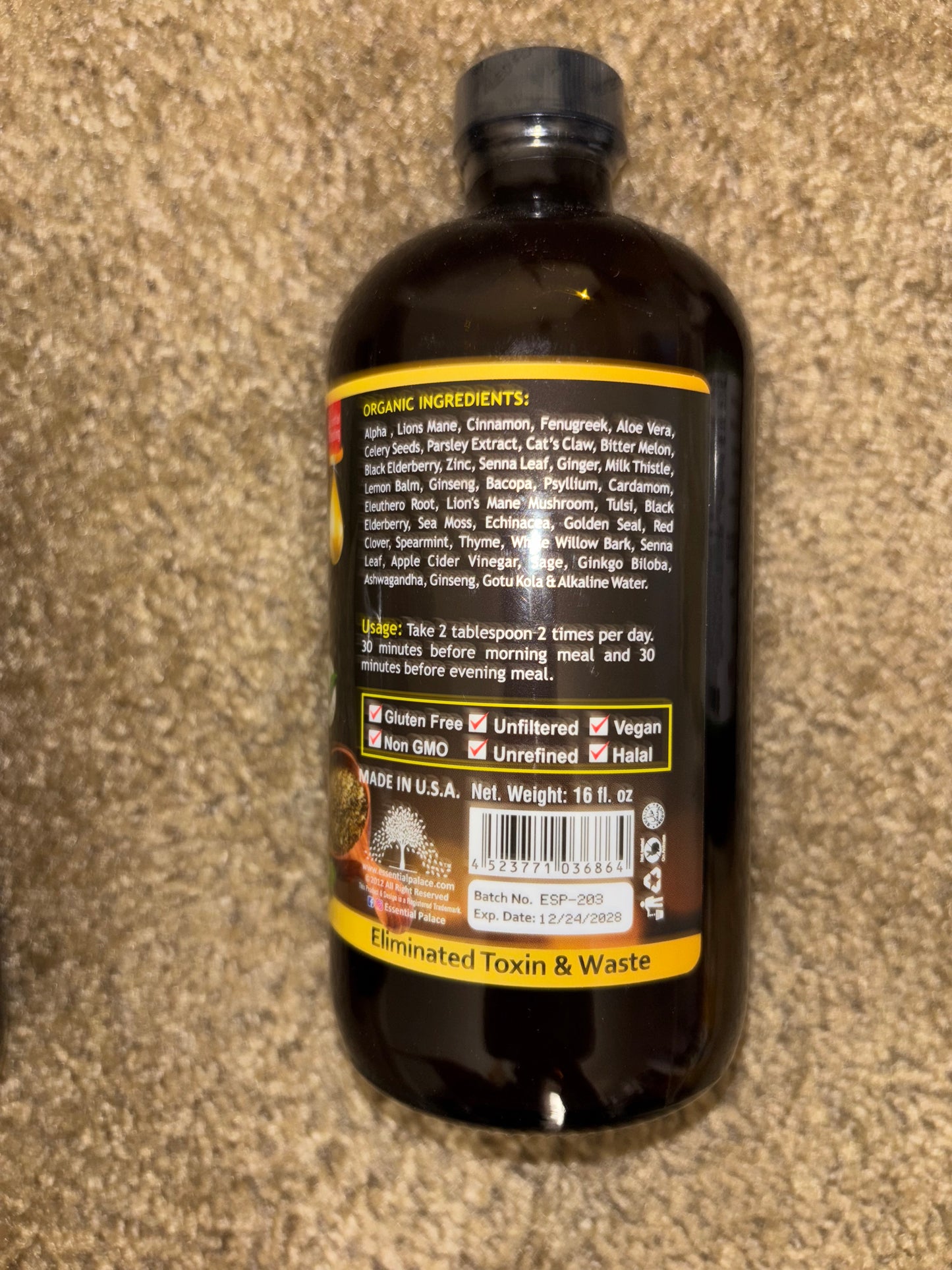 Botanical Brain & Heart - Balance Care Tonic