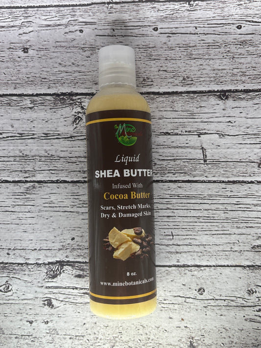 Mine Botanicals Liquid Shea Butter - Cocoa Butter