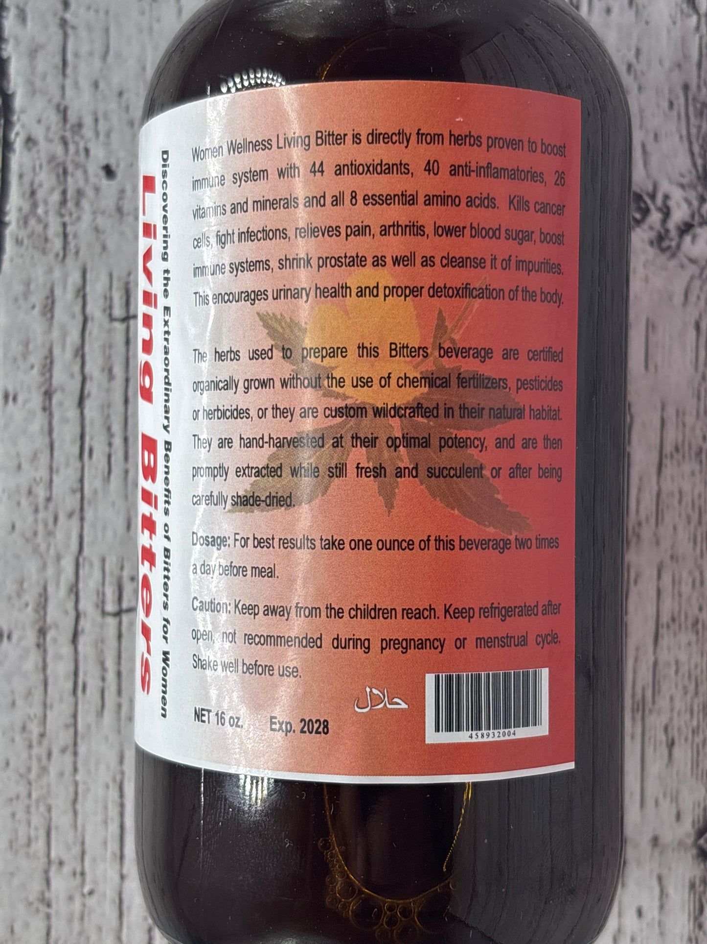 Woman’s Wellness- Living Bitters