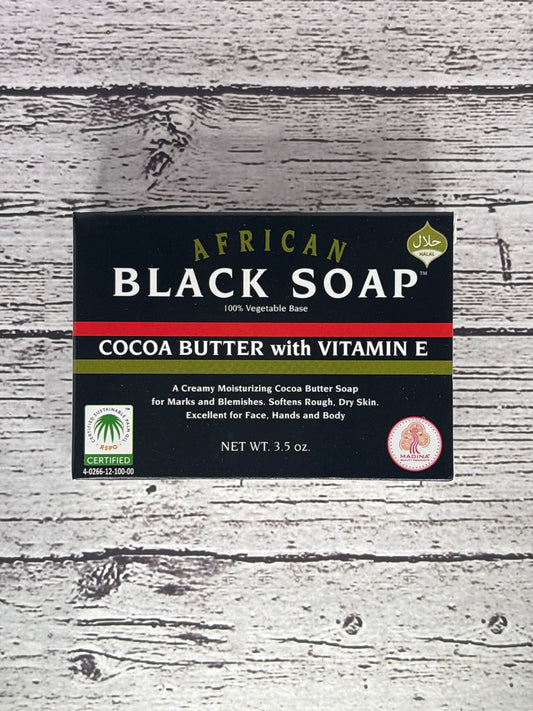 Soap - Black Soap Cocoa Butter