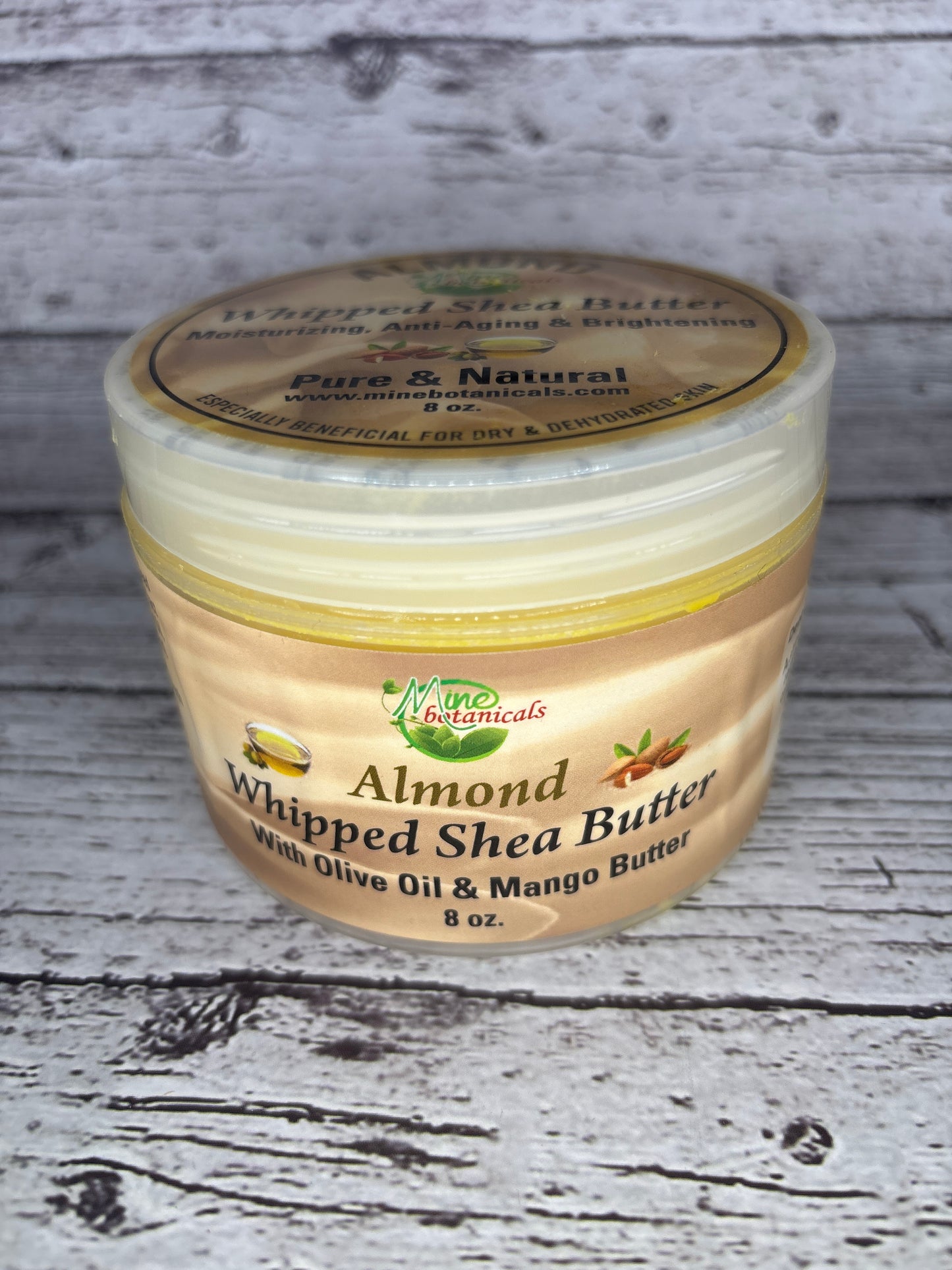 Mine Botanicals Whipped Shea Butter - Almond