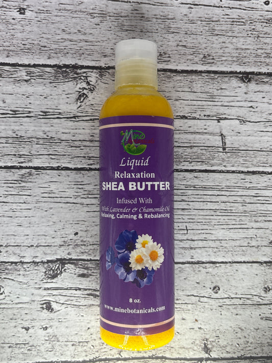 Mine Botanicals Liquid Shea Butter - Lavender & Chamomile