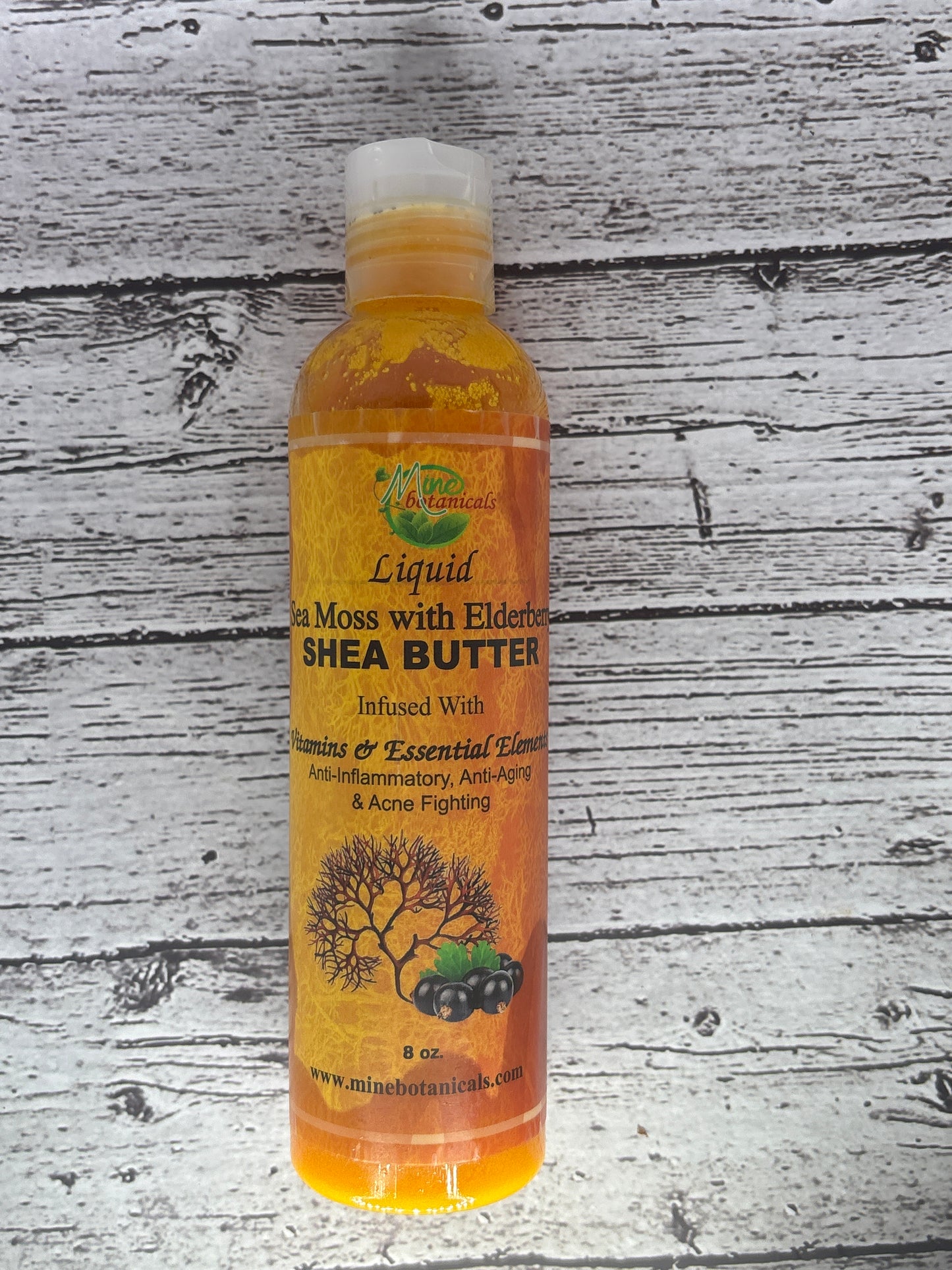 Mine Botanicals Liquid Shea Butter - Vitamins & Essential Elements
