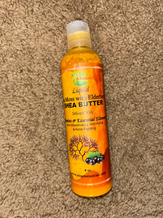 Mine Botanicals Liquid Shea Butter - Vitamins & Essential Elements