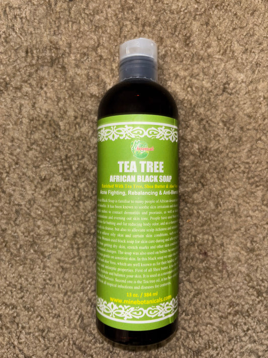 Mine Botanicals African Black Soap - Tea Tree