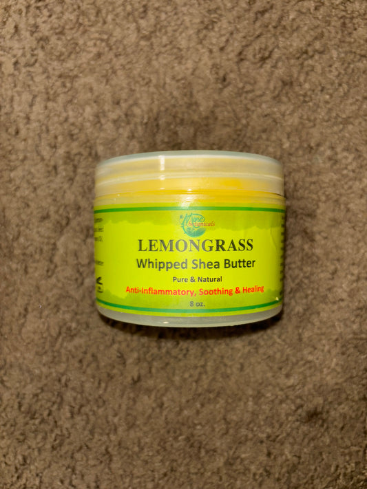 Mine Botanicals Whipped Shea Butter - Lemon Grass