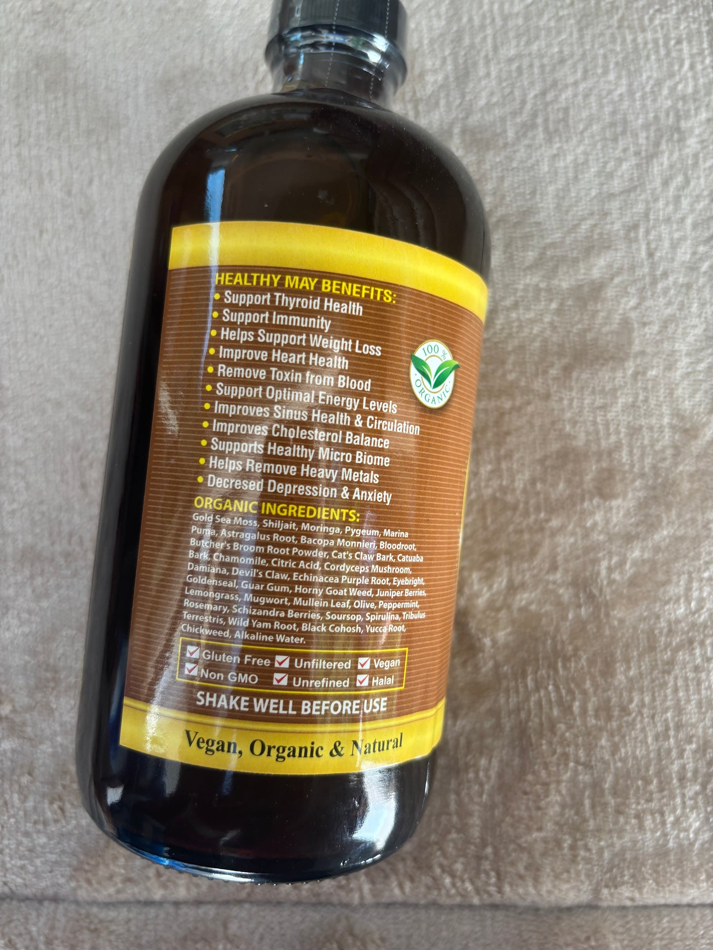 Golden - Sea Moss & Shilajit